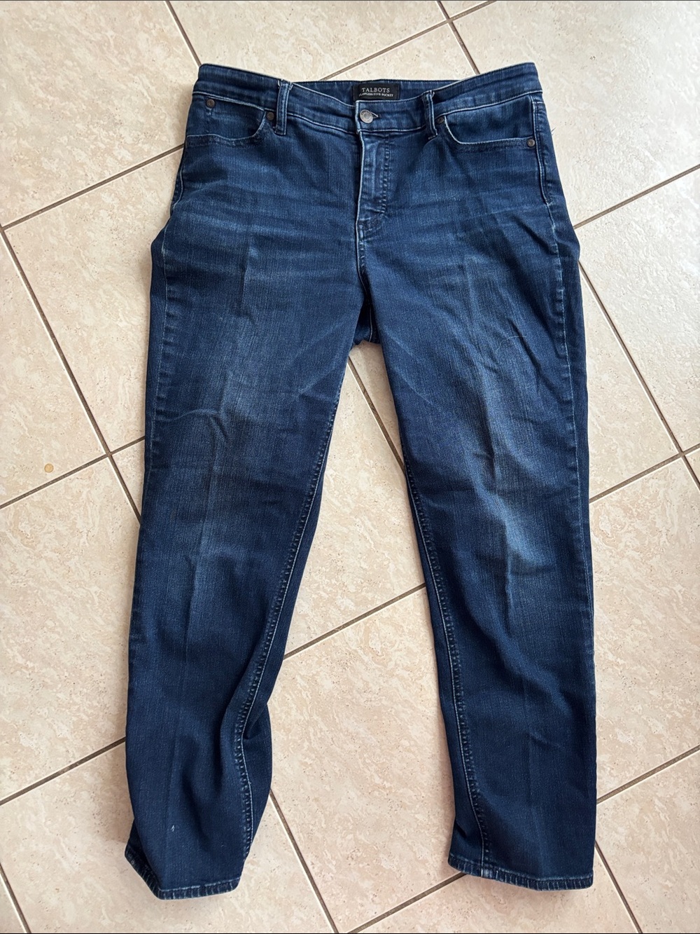 Talbots Women's size 10medium Indigo Straight-Leg Jeans